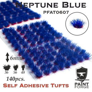 PAINT FORGE AT0607 - Grass tufts 6 mm x 140 szt - Neptune Blue