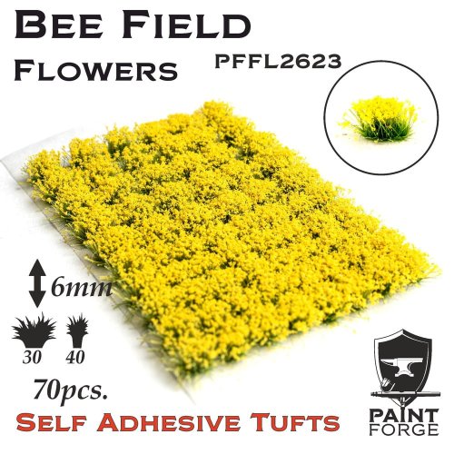 Go to product PAINT FORGE 24-20 - Flower tufts - 6mm x 50 szt - Bee Field Flowers