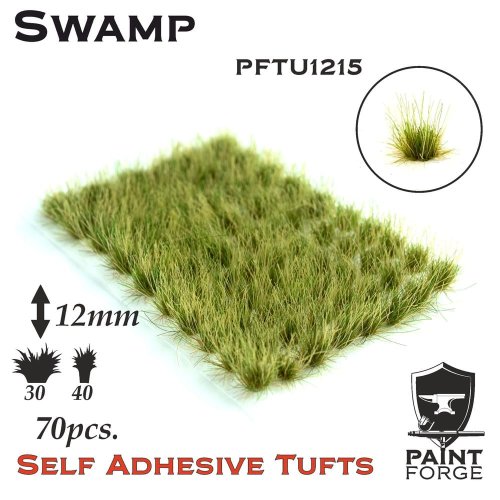 Go to product PAINT FORGE 15-12 - Kępy traw 12 mm x 50 szt - Swamp