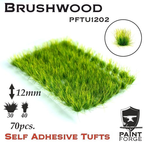 Go to product PAINT FORGE 02-12 - Kępy traw 12 mm x 50 szt - Brushwood