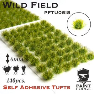 PAINT FORGE 18-06 - Kępy traw 6 mm x 120 szt - Wild Field