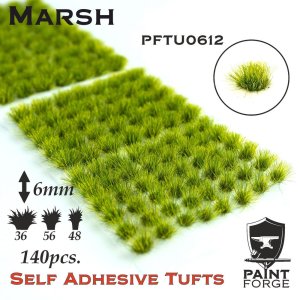 PAINT FORGE 12-06 - Kępy traw 6 mm x 120 szt - Marsh