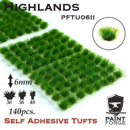Go to product PAINT FORGE 11-06 - Kępy traw 6 mm x 120 szt - Highlands