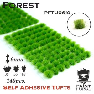 PAINT FORGE 10-06 - Kępy traw 6 mm x 120 szt - Forest