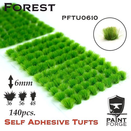 Go to product PAINT FORGE 10-06 - Kępy traw 6 mm x 120 szt - Forest