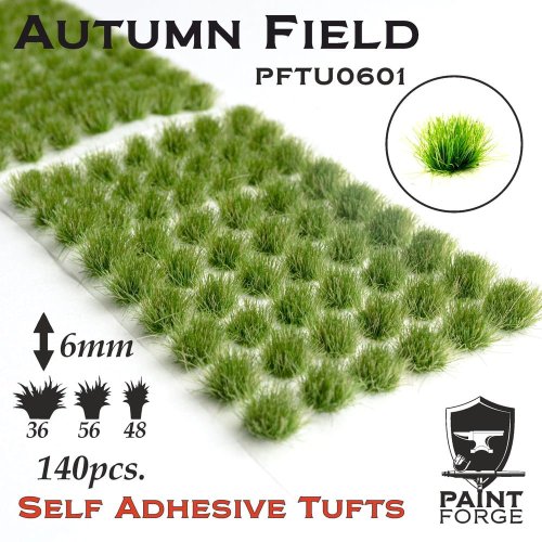 Go to product PAINT FORGE 01-06 - Kępy traw 6 mm x 120 szt - Autumn Field