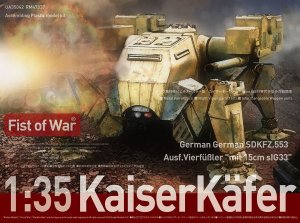 Modelcollect UA35042 - 1:35 German SDKFZ.553 Ausf.Vierfüßler mit 15cm sIG33 - Fist of War