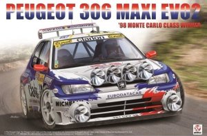 Beemax 24026 - 1:24 Peugeot 306 Maxi EVO2 '98 Monte Carlo Rally Class Winner