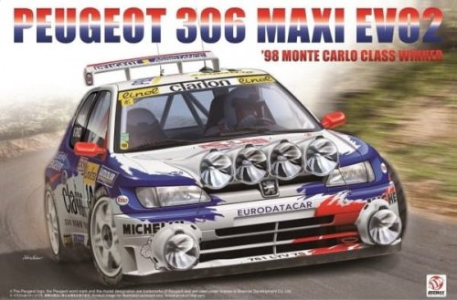 Go to product Beemax 24026 - 1:24 Peugeot 306 Maxi EVO2 '98 Monte Carlo Rally Class Winner