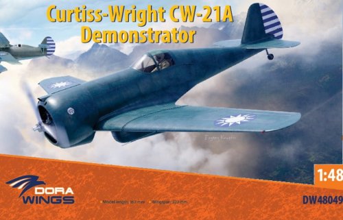 Go to product Dora Wings DW 48049 - 1:48 Curtiss-Wright CW-21A Demonstrator