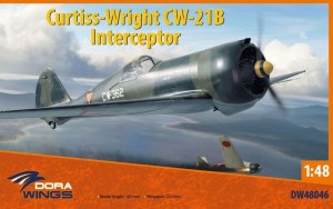 Dora Wings DW 48046 - 1:48 Curtiss-Wright CW-21B Interceptor