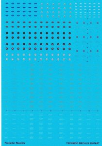 Techmod 32076 - 1:32 Propeller decals