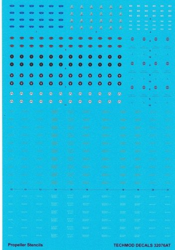 Go to product Techmod 32076 - 1:32 Propeller decals