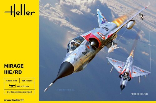 Go to product Heller 30422 - 1:48 Mirage IIIE / RD