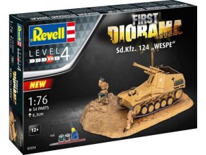 Revell 03334 - 1:72 Sd.Kfz. 124 Wespe First Diorama Set
