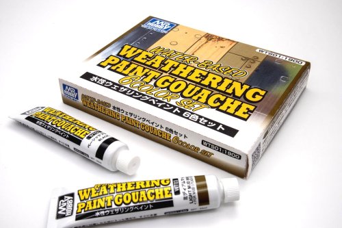 Go to product Mr.Hobby WTS01 - Mr. Water Based Weathering Paint Gouache set
