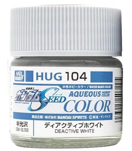Go to product Mr.Hobby HUG104 - Aqueous Hobby Color Deactive White 10 ml