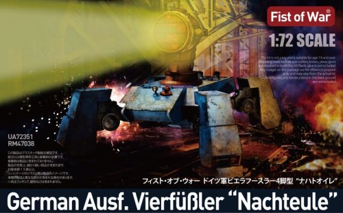 Go to product Modelcollect UA72351 - 1:72 Fist of War German Ausf. Vierfüßler Nachteule