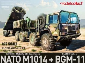 Modelcollect UA72340 - 1:72 NATO M1014 8X8 High-Mobility Off-Road Truck + BGM-11 GLCM Gryphon