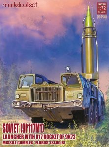 Modelcollect UA72138 - 1:72 Soviet 9P117M1 Launcher With R17 Rocket Of 9K72 Missile Complex Elbrus SCUD B