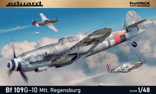 Go to product EDUARD 82119 - 1:48 Messerschmitt Bf 109G-10 Mtt Regensburg
