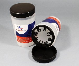 AMAZING ART - Cleaning pot for brushes with handles
