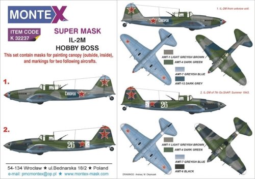 Go to product MONTEX K32237 - 1:32 IL-2M