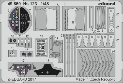 Go to product EDUARD 49860 - 1:48 Hs 123