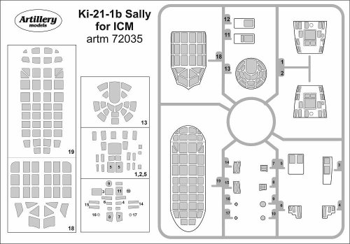 Go to product Fly Artm72035 - 1:72 Ki-21-1b Sally