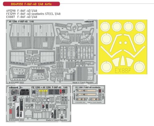 Go to product Eduard BIG49350 - 1:48 F-86F-40