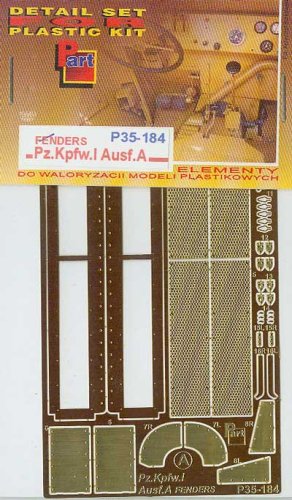 Go to product PART P35184 - 1:35 Pz.Kpfw.I Ausf.A fenders