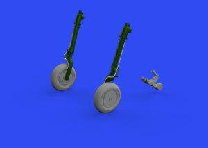 Eduard 648808 - 1:48 A6M wheels w/smooth tire