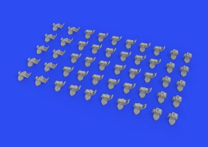 Eduard 635017 - 1:35 WWII German clamps Type 1 Print 3D
