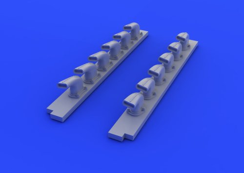 Go to product Eduard 632184 - 1:32 Bf 109G-2/4 exhaust stacks