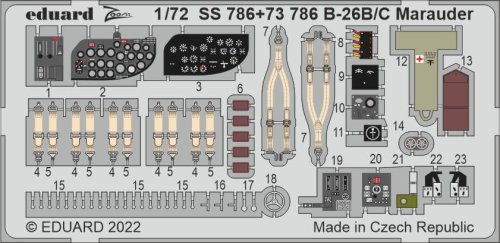 Go to product Eduard SS786 - 1:72 B-26B/C Marauder