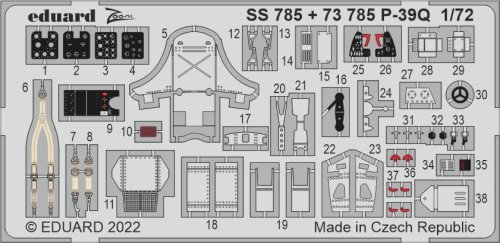 Go to product Eduard SS785 - 1:72 P-39Q