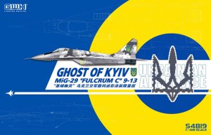 Great Wall Hobby S4819 - 1:48 MiG-29 9-13 Fulcrum-C Ghost of Kyiv Limited Edition