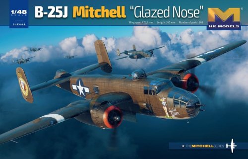 Go to product HK Models 01F008 - 1:48 B-25J Mitchell Glazed Nose