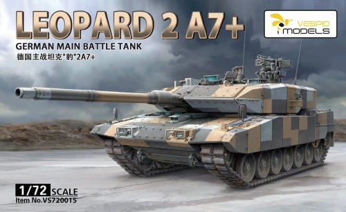 Go to product Vespid Models VS720015 - 1:72 Leopard 2 A7+ German MBT