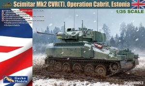 Gecko Models 35GM0053 - 1:35 Scimitar Mk2 CVR(T), Operation Cabrit, Estonia