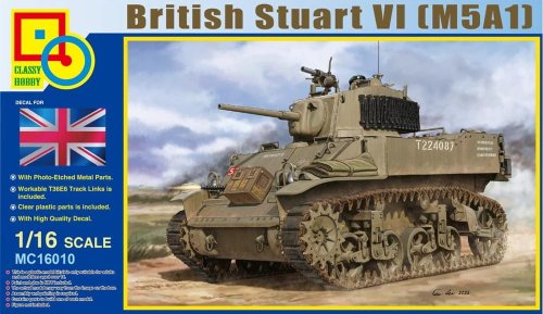 Go to product Classy Hobby 16010 - 1:16 British Stuart VI M5A1