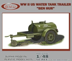 GMU 48005 - 1:48 WWII US Water Tank Trailer Ben Hur