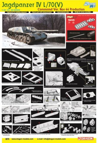 Go to product Dragon 6978 - 1:35 Jagdpanzer IV L/70 (V) Nov. 44 Production