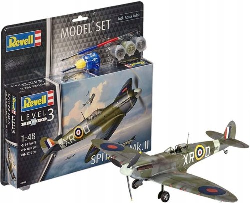 Go to product Revell 63959 - 1:48 Spitfire Mk.II model set