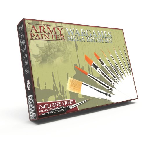 Go to product THE ARMY PAINTER ST5113 - Wargames Mega Brush Set