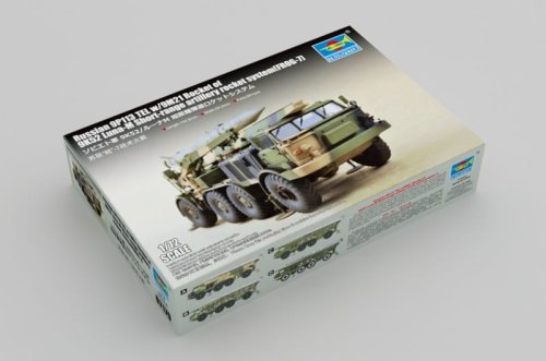 Go to product Trumpeter 07179 - 1:72 Russian 9P113 TEL w/9M21 Rocket of 9K52 Luna-M Short-range artillery rocket system FROG-7