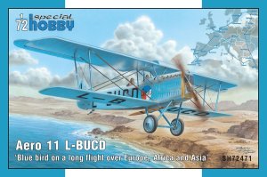 Special Hobby 72471 - 1:72 Aero 11 L-BUCD Blue Bird on a Long Flight Over Europe, Africa and Asia