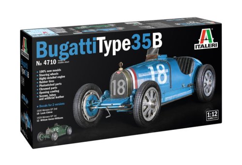 Go to product Italeri 4710 - 1:12 Bugatti Type 35 B