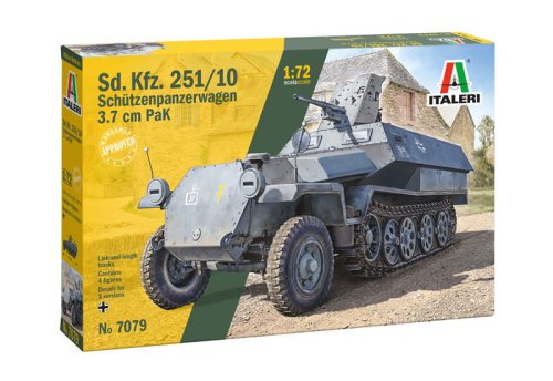 Go to product Italeri 7079 - 1:72 Sd.Kfz. 251 /10 3.7cm PaK