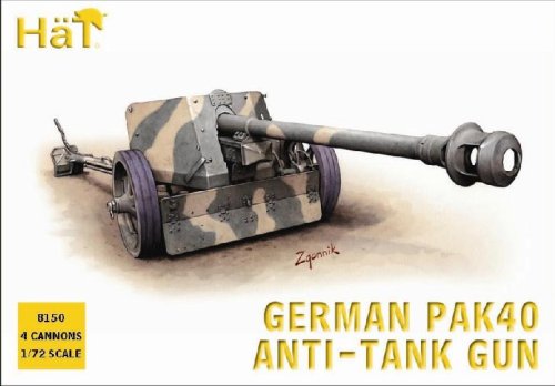 Go to product HAT 8150 - 1:72 German PaK 40 Anti-tank Gun